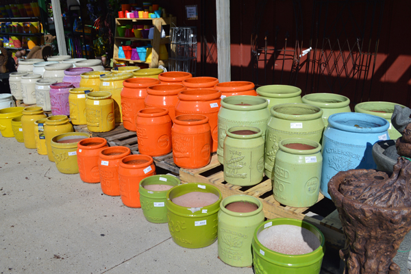Colorful Patio & Porch Pots